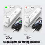 4 Pack USB C Charger Block, Dual Port Type C Wall Charger Fast Charging 20W Power Adapter Cube for iPhone 14/14 Pro/14 Pro Max/14 Plus/13/12/11, XS/XR/X, iPad, Samsung, More