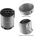 Fire Maple Petrel Portable Stove Ultralight Cooking System, with a Lightweight, Fast Boiling Function, Precise Double Tick Design, for Outdoors, Camping and Traveling