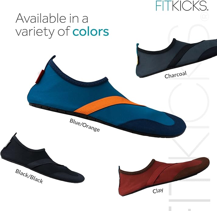 FITKICKS Active Men's Footwear Foldable Water Shoes