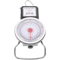 Portable Hanging Fishing Scale with Hook, 22 Kilogram High Precision LCD Display Luggage Weight Scale for Travel Suitcase and Postal Use