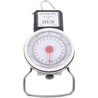 Portable Hanging Fishing Scale with Hook, 22 Kilogram High Precision LCD Display Luggage Weight Scale for Travel Suitcase and Postal Use