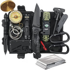 Gifts for Men Dad Husband - Christmas Stocking Stuffers, Birthday Gifts Idea for Him Boyfriend Man- Survival Kit 14 in 1, Survival Gear and Equipment, Fishing Hunting Camping Accessories, Cool Gadgets