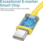 10FT iPhone 17 16 15 Charger Fast Charging USB C Charger Block Type C Chagrer Fast Charging 2-Pack for iPhone 17/17 Plus/17 Pro/17 Pro Max/iPhone 16/16 Plus/16 Pro/16 Pro Max/15/15 Pro Max(Yellow)