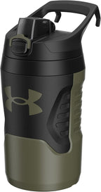 Under Armour 32 oz Insulated Water Bottles - Sports Water Jug with Handle, Fence Hook, Leak Resistant for Baseball, Football & More, 32 oz Water Bottles, Sports Water Bottle Insulated