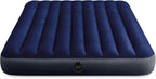 Intex Classic Downy Airbed Set with 2 Pillows and Double Quick Hand Pump, Queen