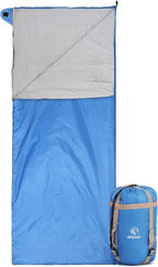 REDCAMP Ultra Lightweight Sleeping Bag for Backpacking, Hiking, Comfort for Adults Warm Weather, with Compression Sack