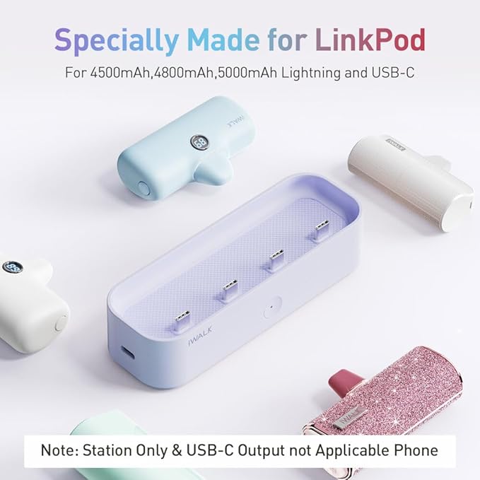 iWALK USB-C Portable Charger for iPhone 15
