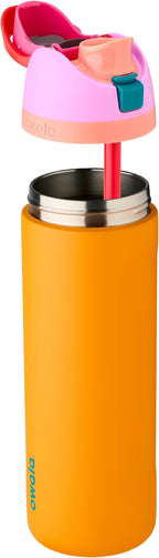 Owala FreeSip Insulated Stainless Steel Water Bottle with Straw for Sports, Travel, and School BPA-Free Sports Water Bottle, 24 oz, Tropical