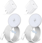 10FT Magnetic Wireless iPhone Charger 2Pack for Apple Magsafe Charger, Fast Mag Safe Charging iPhone Wireless Charger, Long Pad for iPhone 17 Pro Max/Air/17 Pro/16e/16 Pro/15/14/13/12/AirPods4/3/Pro3