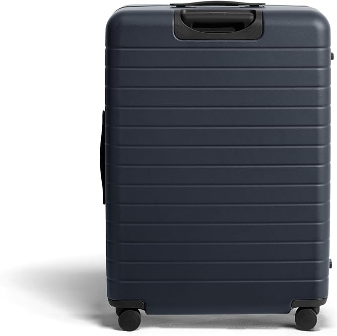 Away Large Checked Luggage, 29 Inch Hardside Suitcase with Spinner Wheels, Lightweight & Durable, TSA Lock, Navy Blue