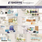 H2O Therapy Hotel Soaps & Toiletries Bulk Set | 1-Shoppe Amenities Kit | 0.85oz Shampoo & Conditioner, Body Wash, Lotion, 1oz Bar Soap | Travel Size | 75 Pieces