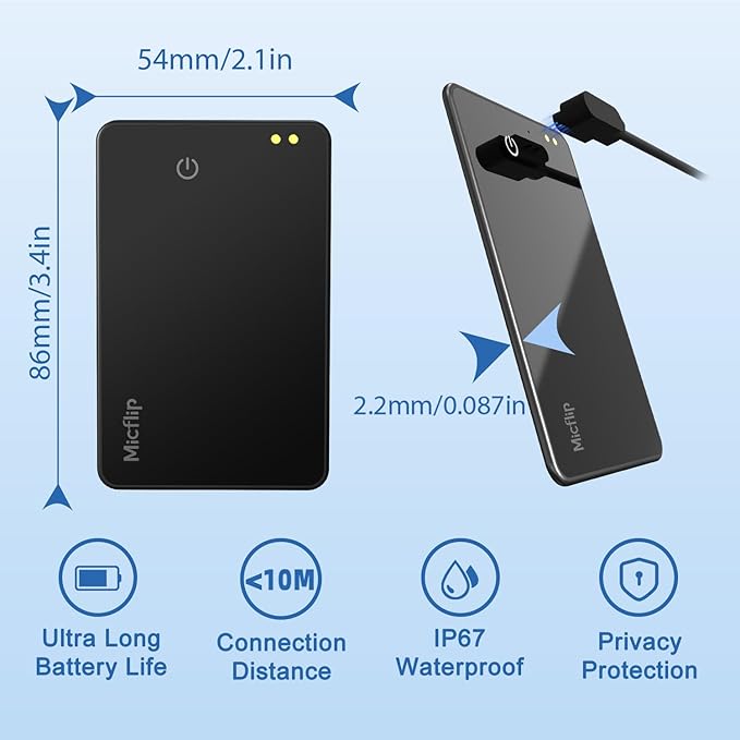 Wallet Tracker Card (Samsung Only),Rechargeable Bluetooth Smart Wallet Tracker,0.08in Ultra-Thin Glass Samsung Tracker Tags for Wallets,Passports & Luggage,IP67 Waterproof (2 Pack)