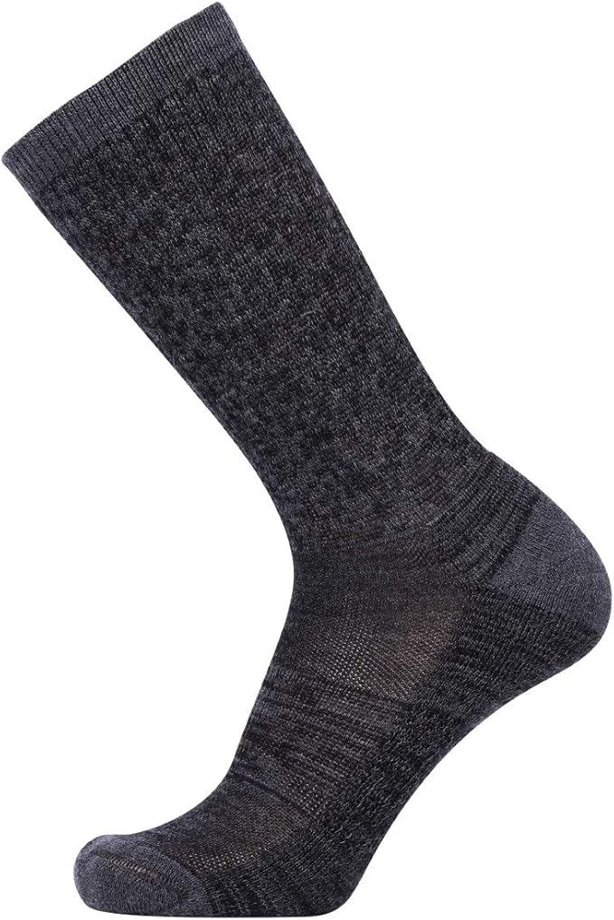 EnerWear 4 Pack Women's Merino Wool Outdoor Hiking Trail Crew Sock