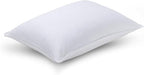 Sleep Innovations 2-in-1 Memory Foam Pillow and Alternative Down Fiber Fill, Standard Size, Side, Stomach, and Back Sleepers, Soft-to-Medium Support