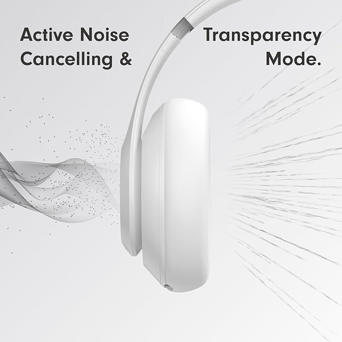 Beats Studio Pro Bluetooth Noise Cancelling Headphones with Apple 20W USB-C Power Adapter - Matte White