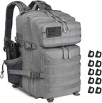 Military Tactical Backpack 45L Large Tactical Backpack for Men, Hiking Rucksack With Bottle Holder