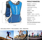 Running Hydration Vest for Men Women Water Backpack for Running 3L Running Hydration Pack for Trail Running Marathon Race Hiking