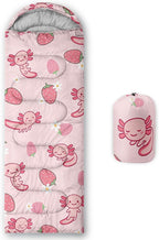 QOOMO Camping Sleeping Bags,3 Season Warm & Cool Weather,Lightweight,Waterproof Sleeping Bags for Adults & Kids,Traveling,and Outdoors,Camping Gear Equipment