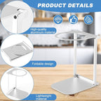 Pour Over Coffee Dripper Stand, Portable Espresso Machine Stand Foldable Aluminum Coffee Dripper Station for Coffice Home Camping