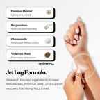 The Patch Collection® - Jet Lag Patch for Day & Night Time Zone Changes | Valerian Root, Passion Flower, Magnesium, Vitamin B1, B2, B3, Turmeric | 100% Natural & Vegan (Pack of 4)