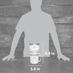 Stanley Classic The Perfect-Brew Pour Over Gift Set Elevate Your Coffee Experience with Precision Pouring and Timeless Style | 20oz/12oz | Polar