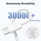 Cveael Car Carplay Cable for iPhone 17 16 15 Pro Max Air 16 15 Plus, 6FT USB A to USB C Cord for iPad 10th Gen Pro Air 5th 4th Mini 6th Gen, Car Charging Cable