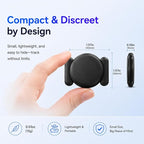 GPS Tracker for Vehicles,Magnetic Waterproof Car Tracker, No Monthly fees, Mini Portable GPS Tracker for Cars, Trucks, Motorcycle, Anti-Theft（Android Only）