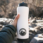Epic Water Filters Vostok Vacuum Insulated Water Bottle with Filter, USA Made, BPA Free, Removes 99.9% Tap Water Contaminants, Stainless Steel, Dishwasher Safe
