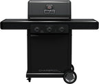 Charbroil® Pro Series™ with Amplifire™ Technology 3-Burner Propane Gas Grill and Griddle Cabinet, Black - 463365124