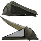 Onewind Ultralight One Person Tent, Single Person Fishing Tent with Rainfly Poles Easy Setup for 3 Season Camping Hiking Backpacking