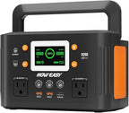 HOWEASY Portable Power Station 260W,178Wh Solar Generator with 65W USB-C, 110V Pure Sine Wave AC Outlet, Backup Lithium Battery for Outdoor Camping Travel Home Emergency