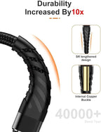 CyvenSmart (2 Pack) Long iPhone Charger 6ft for [MFi Certified], 6 Foot Lightning Cable Fast Charging Cord 6 Feet for iPhone 12/12 Pro/11/11 Pro/11 Pro Max/XS/XS Max/XR/X/8/8 Plus/7/7 Plus/6 Black