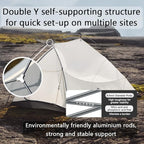 Naturehike 2024 Cloud up Pro Tent, Upgrade Ultralight Tents,1.23kg/2.7lbs,Double 1 Person Tent,for Cycle Camping,Backpacking,Hiking,Self-Standing, Construction,Easy Set up