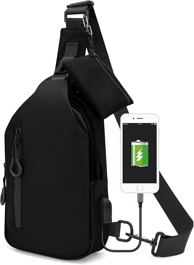 Waterproof Clear Bag for Stadium Events, Women's Crossbody Clear Sling Bag with Coin Wallet, Shoulder Bag for Daily Use