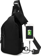 Waterproof Clear Bag for Stadium Events, Women's Crossbody Clear Sling Bag with Coin Wallet, Shoulder Bag for Daily Use