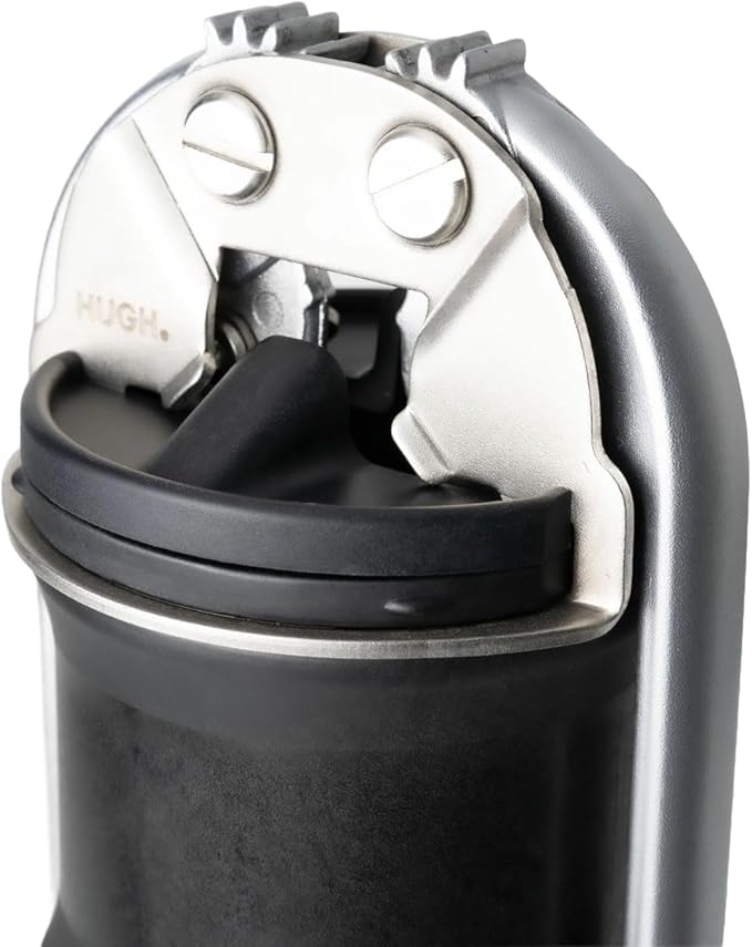 V4 Portable Lever Espresso Maker – Manual Espresso Machine with 51mm Ridgeless Filter Basket, Double Shot, Non-Pressurized, Perfect for Camping & Travel – by HUGH (Pressurized Filter)