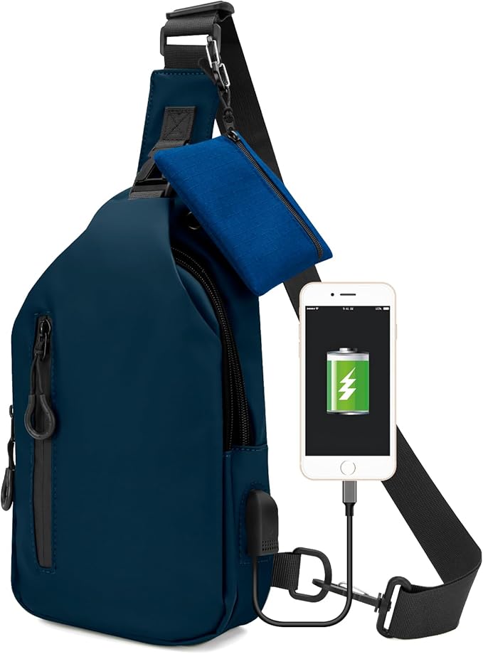 Waterproof Clear Bag for Stadium Events, Women's Crossbody Clear Sling Bag with Coin Wallet, Shoulder Bag for Daily Use