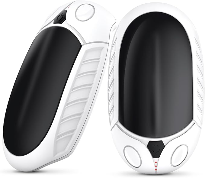 Classic Hand Warmers Rechargeable 2 Pack, AI Temperature Control Pocket Size Electric Handwarmers, Quick Charge Portable Hand Warmer Great Gift for Christmas Outdoors, Hunting, Golf, Camping