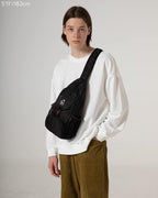 WATERFLY Packable Small Crossbody Sling Backpack Shoulder Chest Bag Daypack for Hiking Traveling