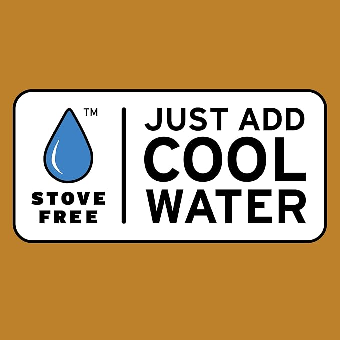 GOOD TO-GO Carrot-Ginger Power Bowl Stove-Free™ (6-Pack of Single Servings) | No Stove Required! Camping & Backpacking Food | Just Add Water Backpacking Meals | Good To-Go Dehydrated Meals Taste Better Than Freeze Dried Food