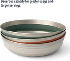 Sea to Summit Detour Stainless Steel Collapsible Bowl, Medium (22 fl oz), Laurel Wreath Green