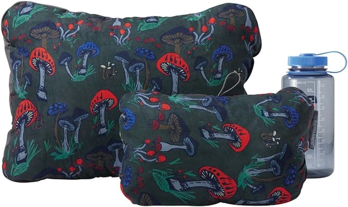 Therm-a-Rest Compressible Cinch Camping and Backpacking Pillow, Small - 12 x 16 Inch, Fun Guy Print