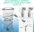 INOXTO Hydration Pack Backpack ，Water Backpack with 2L Leakproof Water Bladder, Running Hydration Vest for Man, Daypack for Cycling Motocross Climbing Trail Running