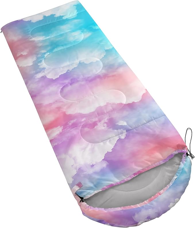 BSNTHO Camping Sleeping Bags,3 Season Warm & Cool Weather,Lightweight,Waterproof Sleeping Bags for Adults & Kids,Traveling,and Outdoors,Camping Gear Equipment