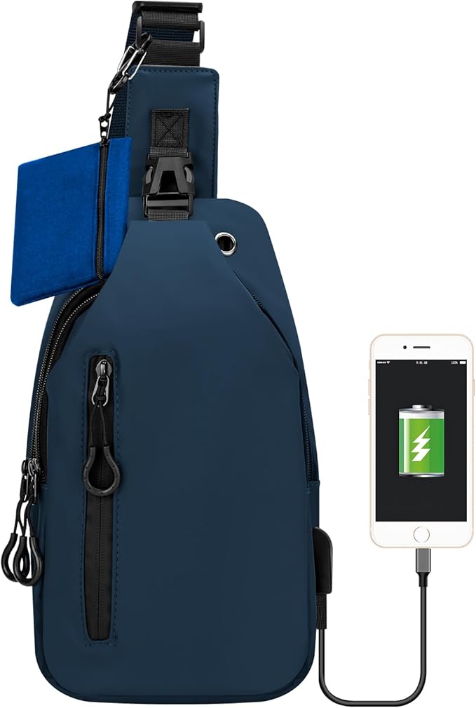 Waterproof Clear Bag for Stadium Events, Women's Crossbody Clear Sling Bag with Coin Wallet, Shoulder Bag for Daily Use