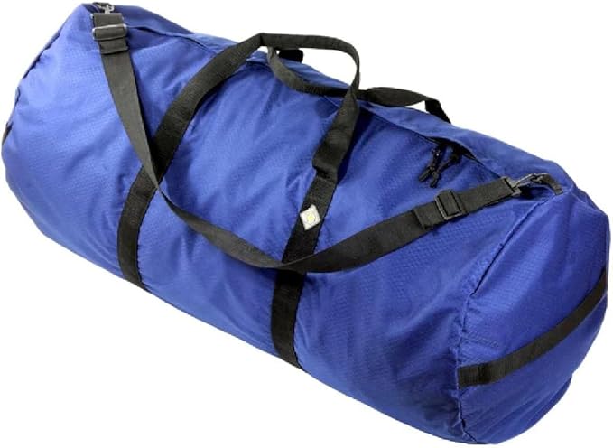 North Star Sports Foldable Duffle Bag for Travel, Gym & Outdoor Camping | Tough and Packable Sport Equipment Bag & Gear Organizer | Heavy Duty Large Duffel Bags for Traveling