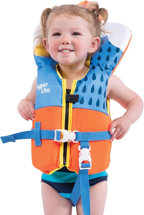 HyperLite Elite Infant/Toddler, Child & Youth Life Jackets – USCG Approved for Boating, Water Sports & Swimming