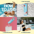 LIDO Variety Pack Electrolyte Powder Packets — Clean, Zero-Sugar Hydration Drink Mix with Balanced Sodium for Fast Replenishment — Vegan, Paleo & Fasting Friendly — 28 Sticks