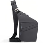 Crossbody Travel Bags for Women, New Theft Proof Safe Slim Sling Travel Purses, Personal Flex Shoulder Bag for Men Women