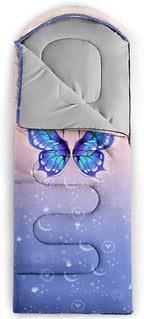 BSNTHO Camping Sleeping Bags,3 Season Warm & Cool Weather,Lightweight,Waterproof Sleeping Bags for Adults & Kids,Traveling,and Outdoors,Camping Gear Equipment